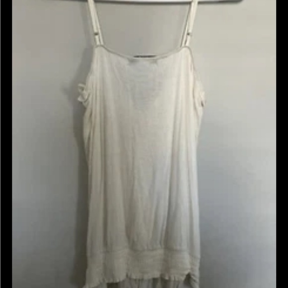 Forever 21 Women's Cream Ruffle Dress - Picture 5 of 7